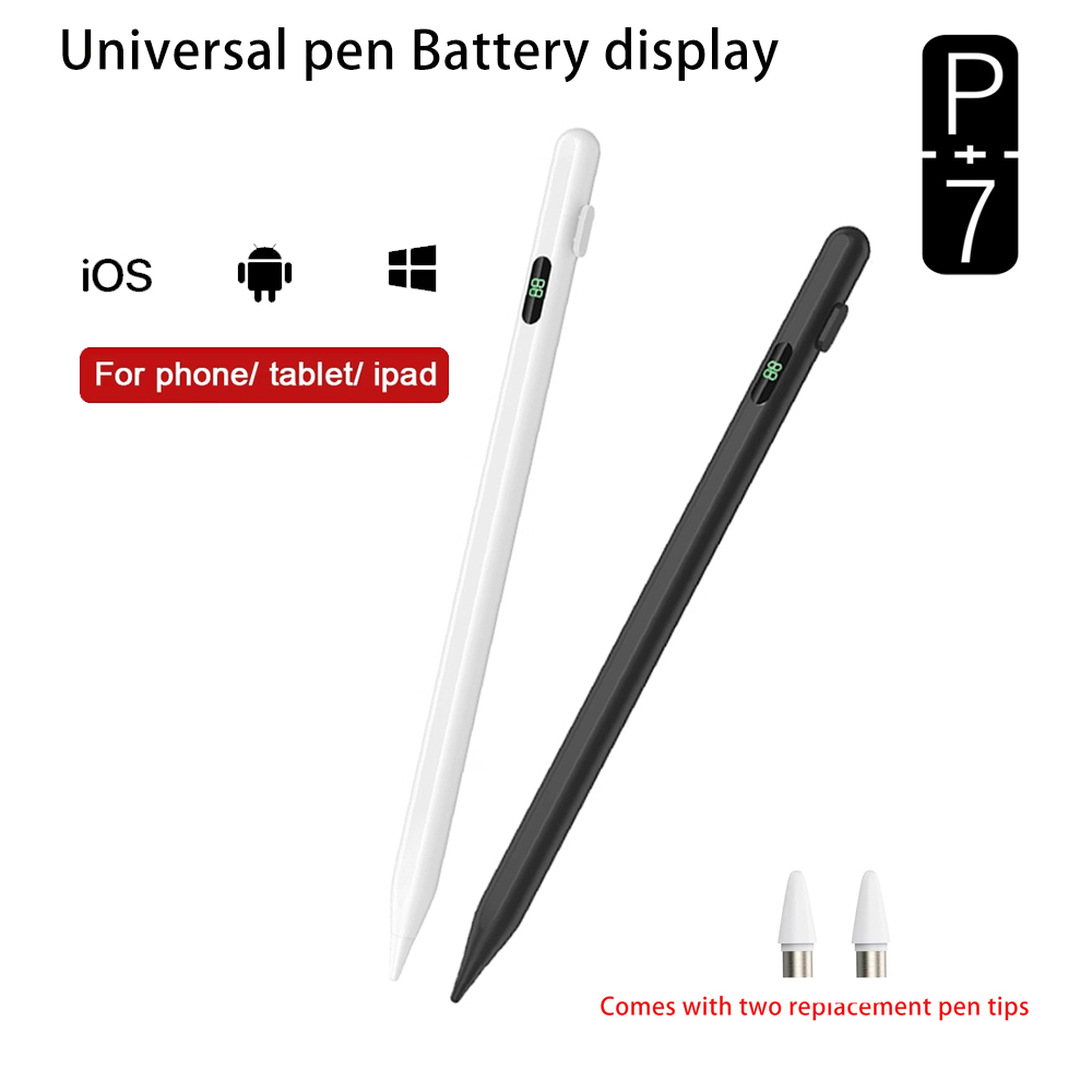 Honor Tablet Accessories - قلم ستايلس عالمي P+7 مع شاشة