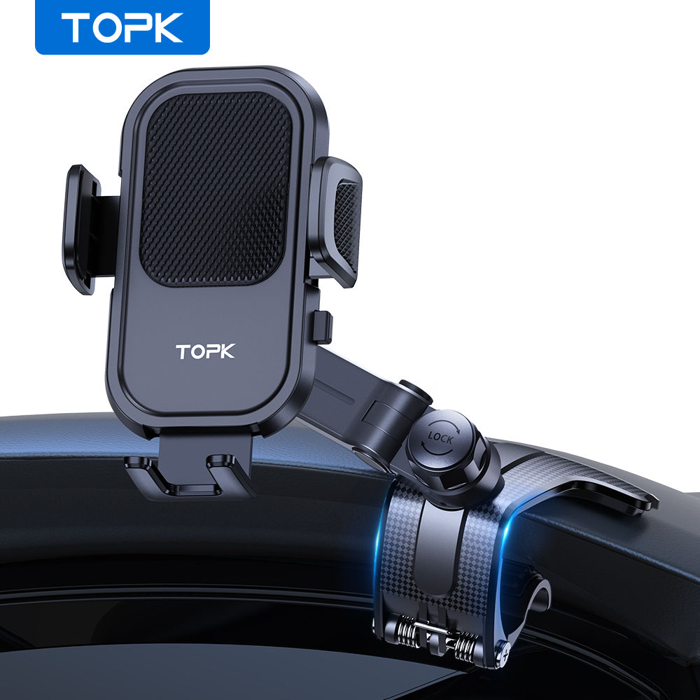 Car Accessories Tablet Holder - Topk-حامل هاتف محمول عالمي للوحة قيادة