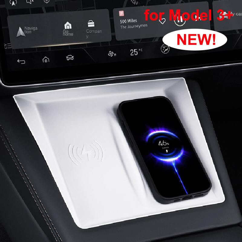 Wireless Charging Pad - لوحة شحن لاسلكية من السيليكون لسيارة