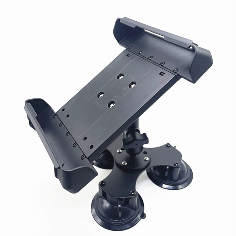 Car Accessories Tablet Holder - حامل تابلت ثلاثي/مزدوج الشفط مع كرة