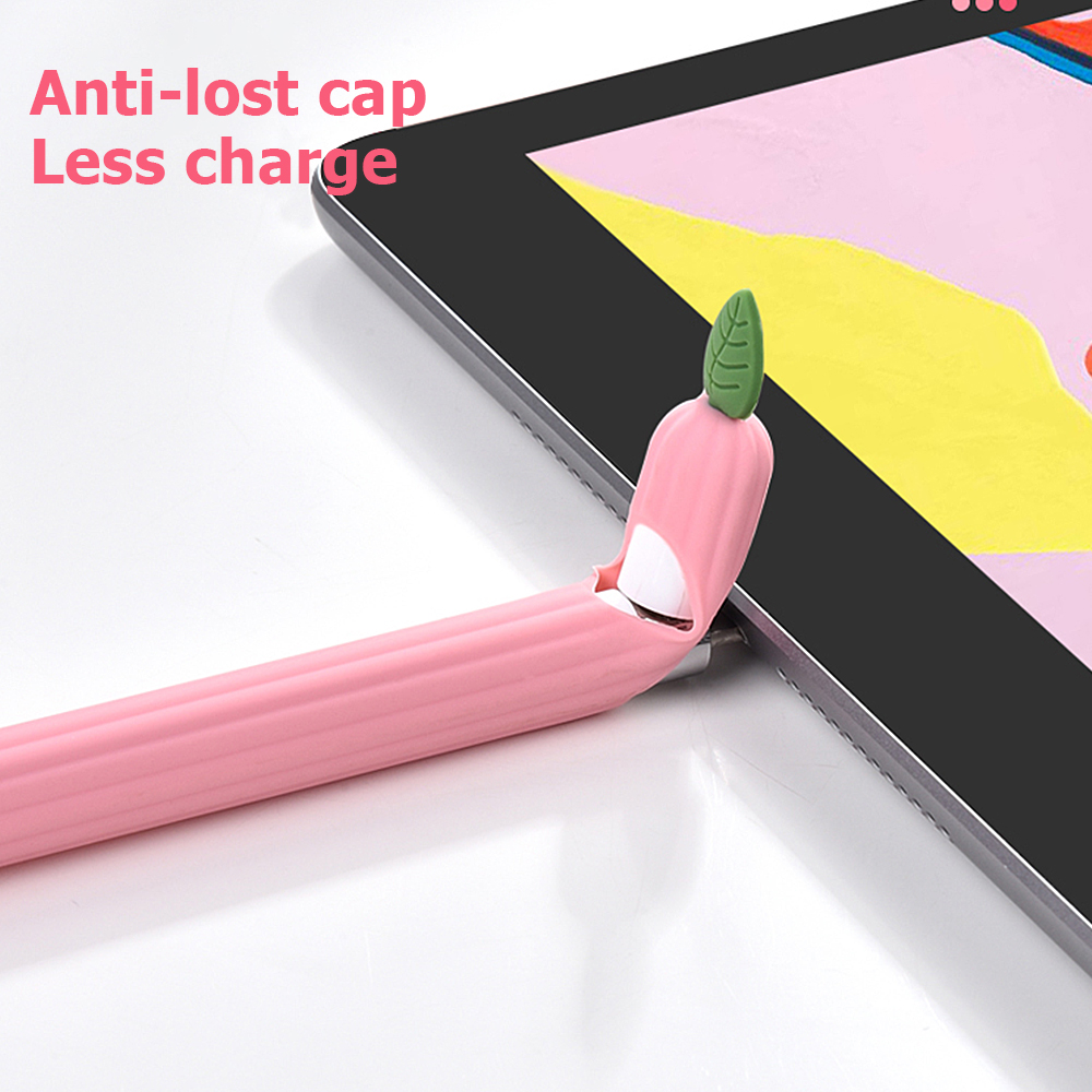 غطاء حماية لطيف على شكل خضروات - مراجعة Ipad Pencil Stylus وسعره