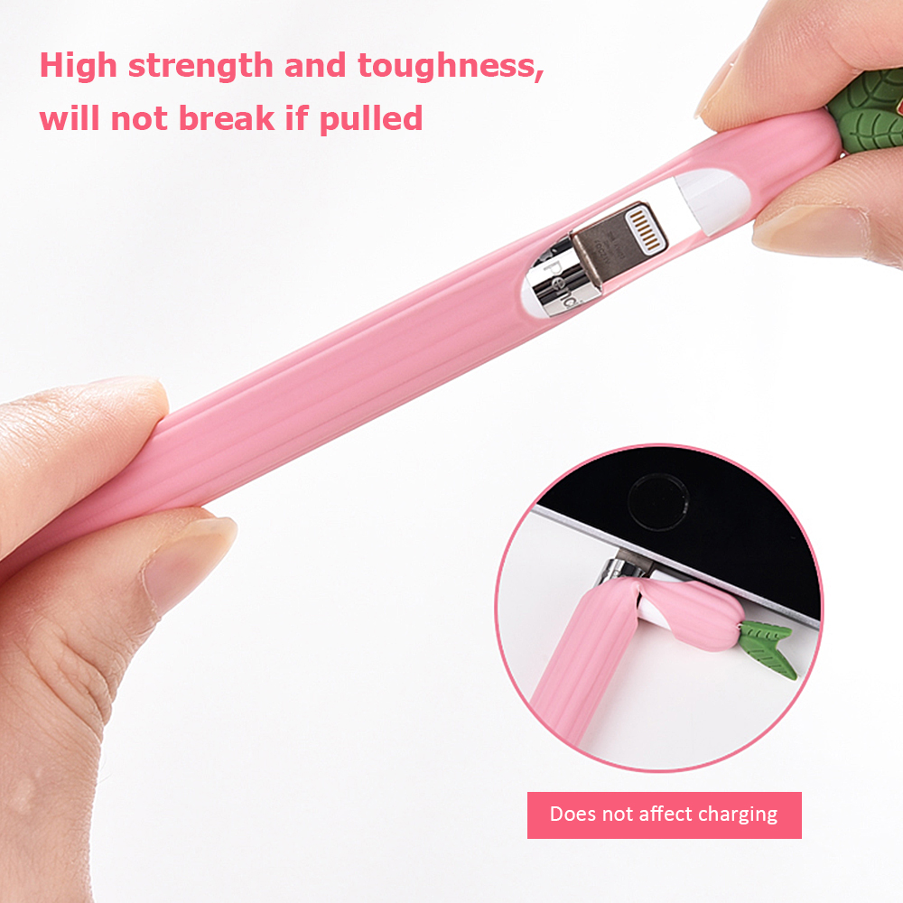 غطاء حماية لطيف على شكل خضروات - مراجعة Ipad Pencil Stylus وسعره