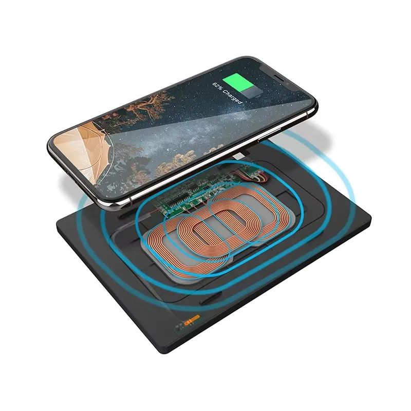 شاحن سيارة لاسلكي 10 واط لكامر - مراجعة Wireless Charging Pad وسعره