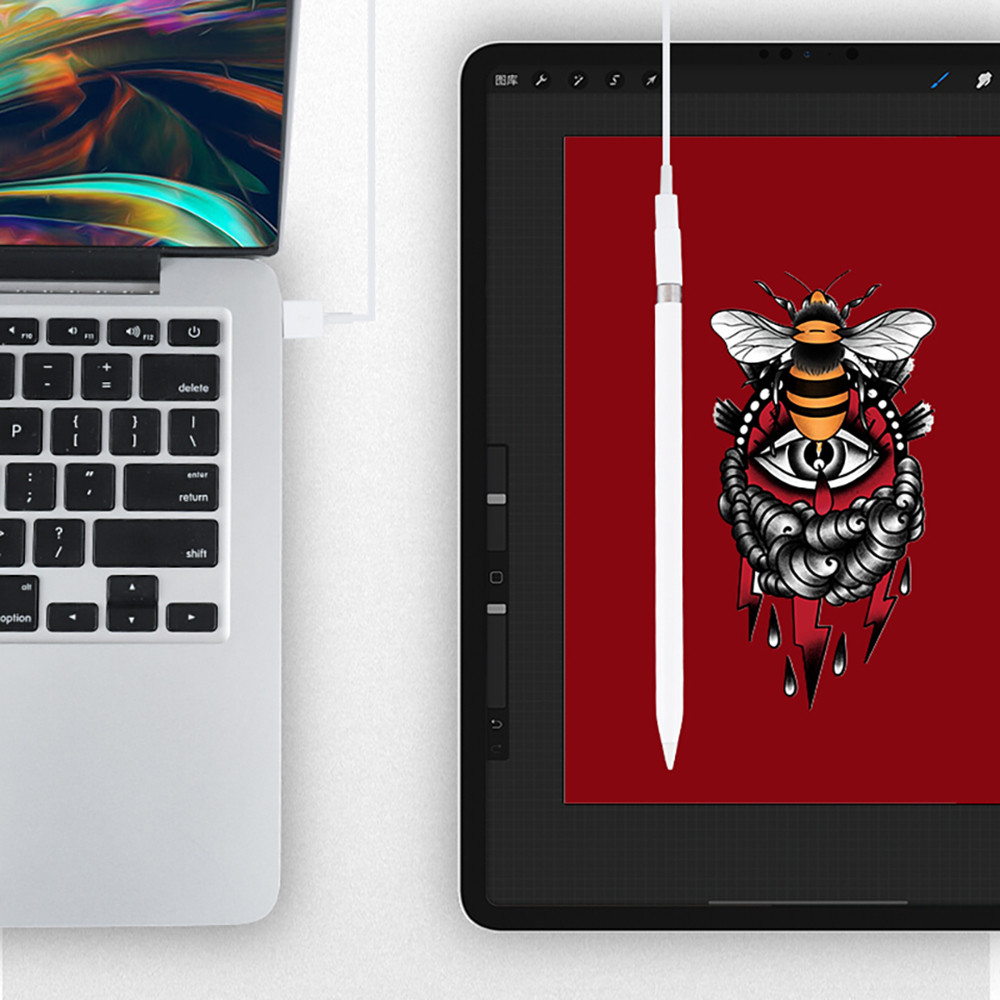 شاحن موصل لأقلام أبل التي تعمل - مراجعة Ipad Pencil Stylus وسعره