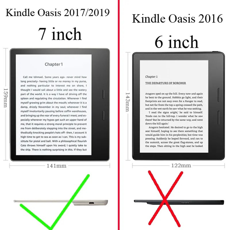 Funda لأمازون كيندل واحة 2/3 9 - مراجعة Tablet Accessories Amazon وسعره