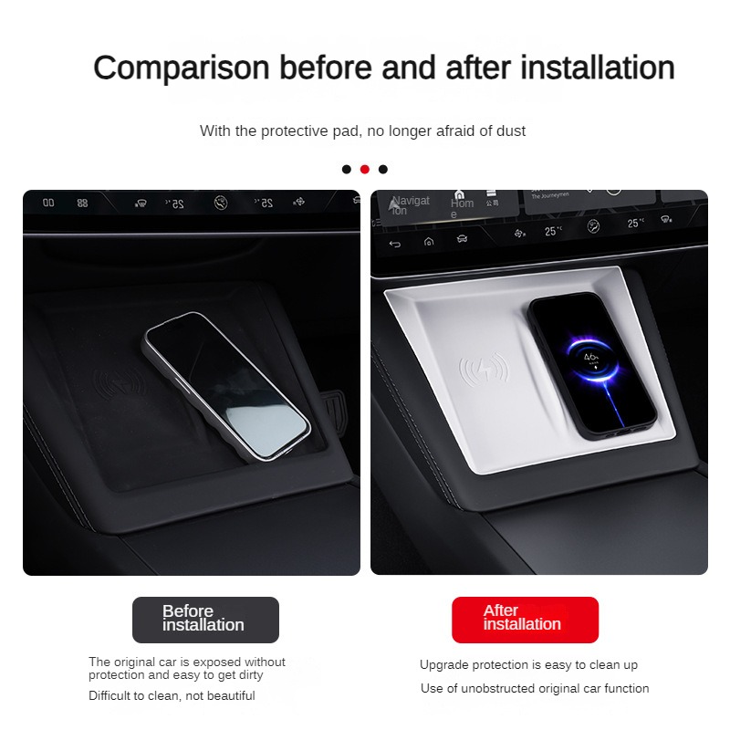 لوحة شحن لاسلكية من السيليكون  - مراجعة Wireless Charging Pad وسعره