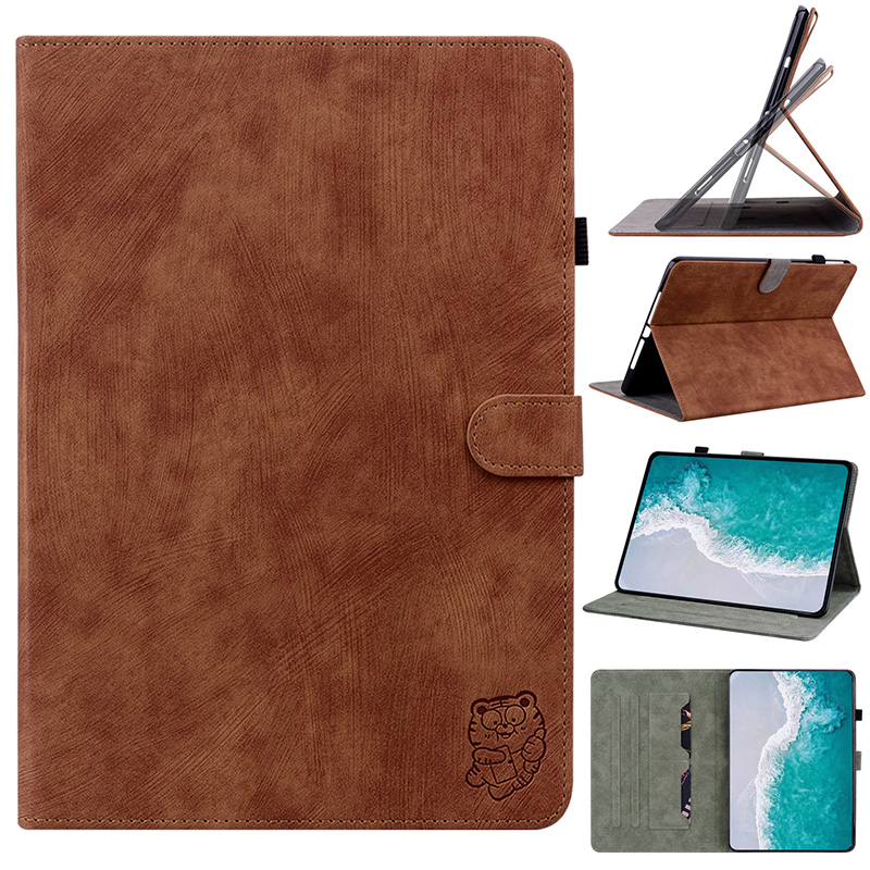 حافظة جلدية على شكل نمر لطيف ل - مراجعة Tablet Accessories Amazon وسعره