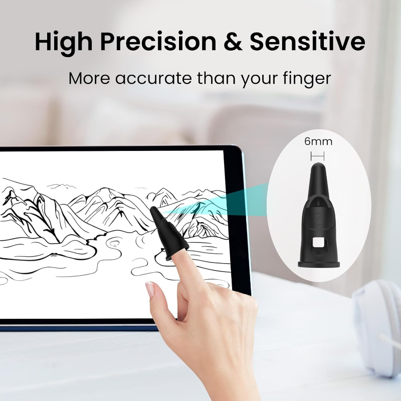 أقلام إصبع من السيليكون الناعم - مراجعة Ipad Pencil Stylus وسعره