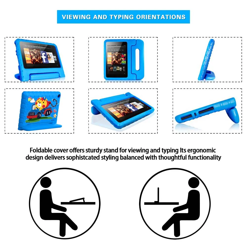 حافظة لجهاز لوحي لهاتف Fire 7  - مراجعة Tablet Accessories Amazon وسعره