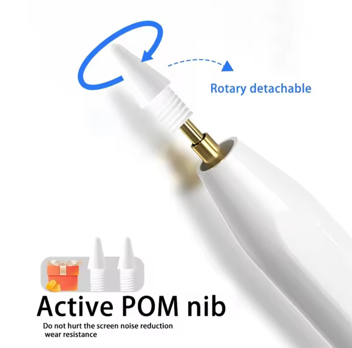قلم ستايلس عالمي لأجهزة أندروي - مراجعة Ipad Pencil Stylus وسعره