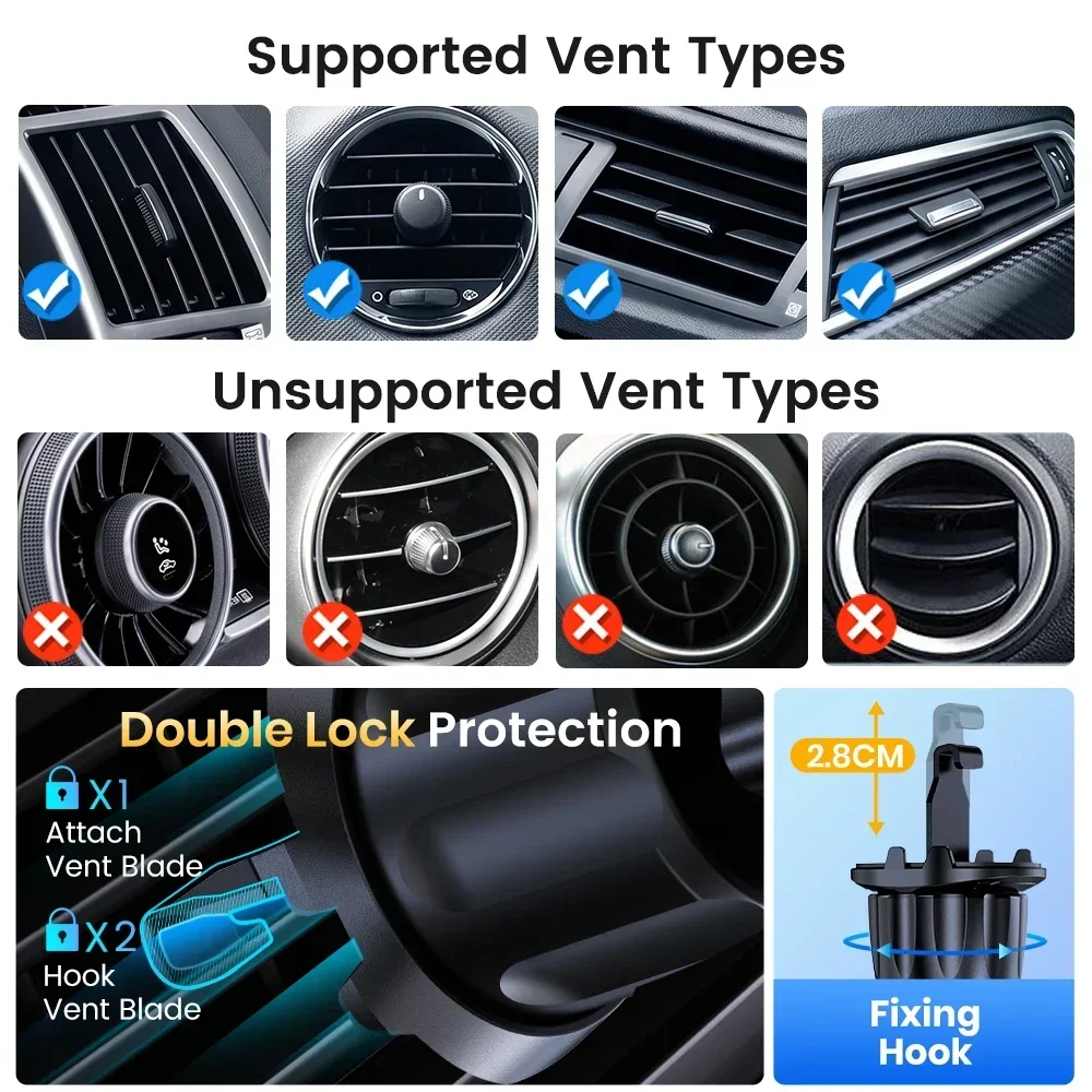حامل هاتف للسيارة TOPK D36T يع - مراجعة Car Accessories Tablet Holder وسعره